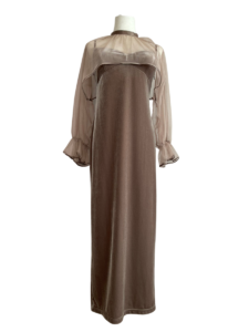 MANY WAY AIRY VEIL DRESS