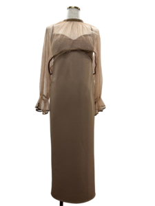 MANY WAY AIRY VEIL DRESS