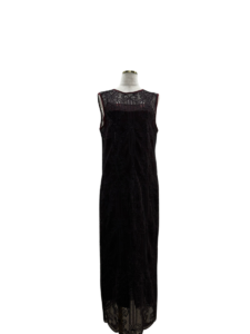 chemical lace zipper dress