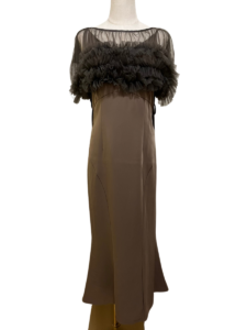 volume soft tulle dress