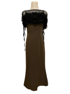volume soft tulle dress