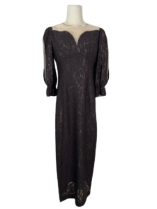 round cut dress