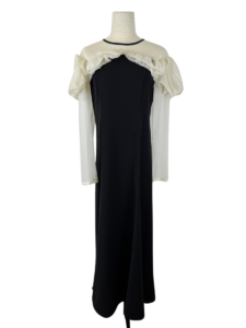 frills flare dress