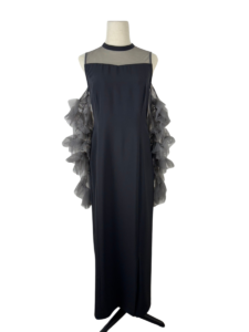 detached sleeve dress