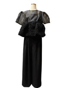 swell peplum set up pants dress
