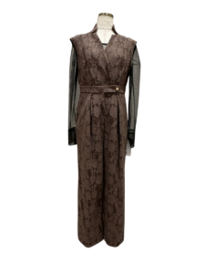 bonding lace all-in-one dress