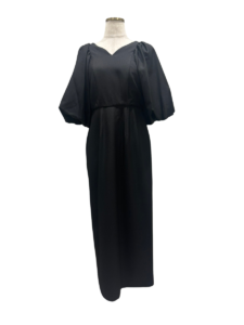 Puffsleeve keyneck one piece